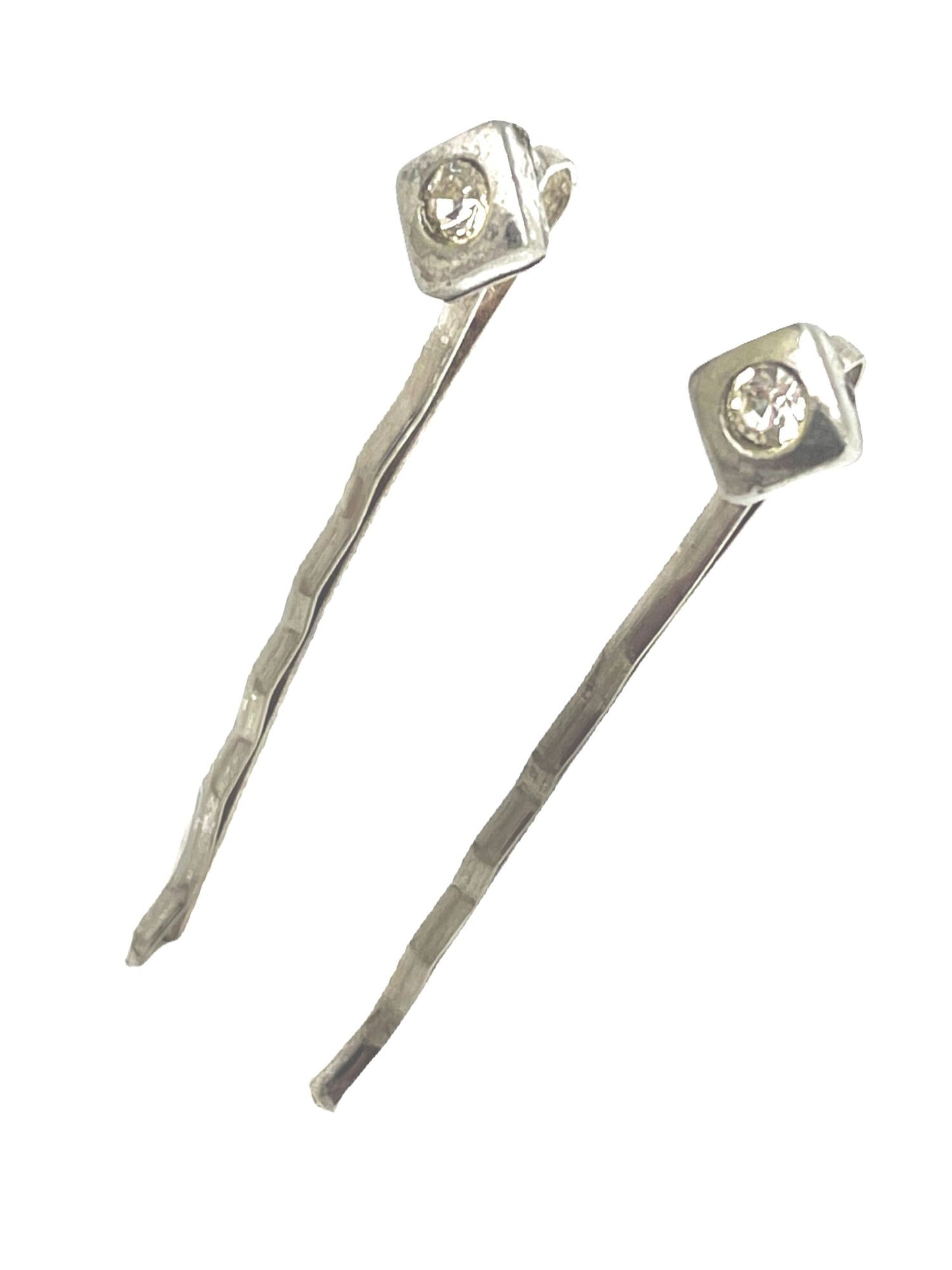 Pack 12 Horquilla surtido figuras en plata 10µ con cristales de SW cristal