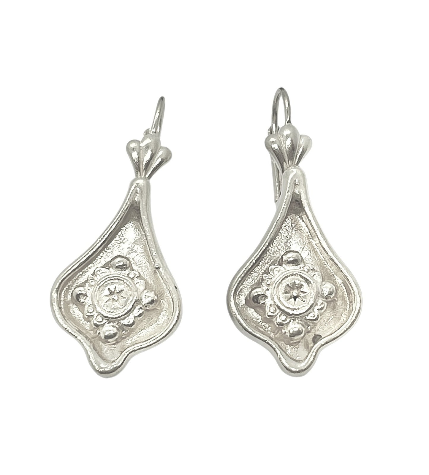 Pack pendientes dormilona en plata 10µ envejecido