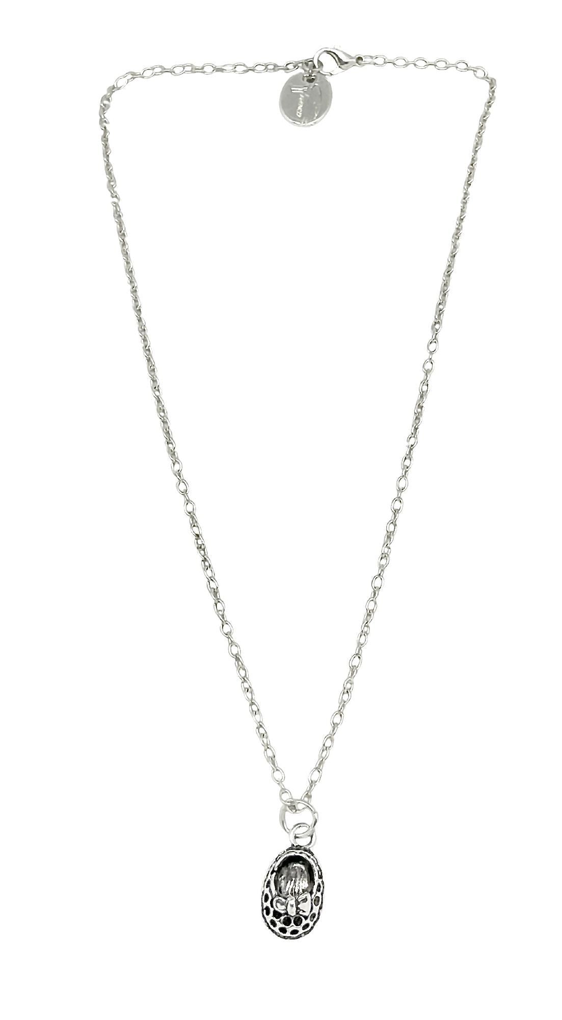Collar "Manoletina" plata chapado