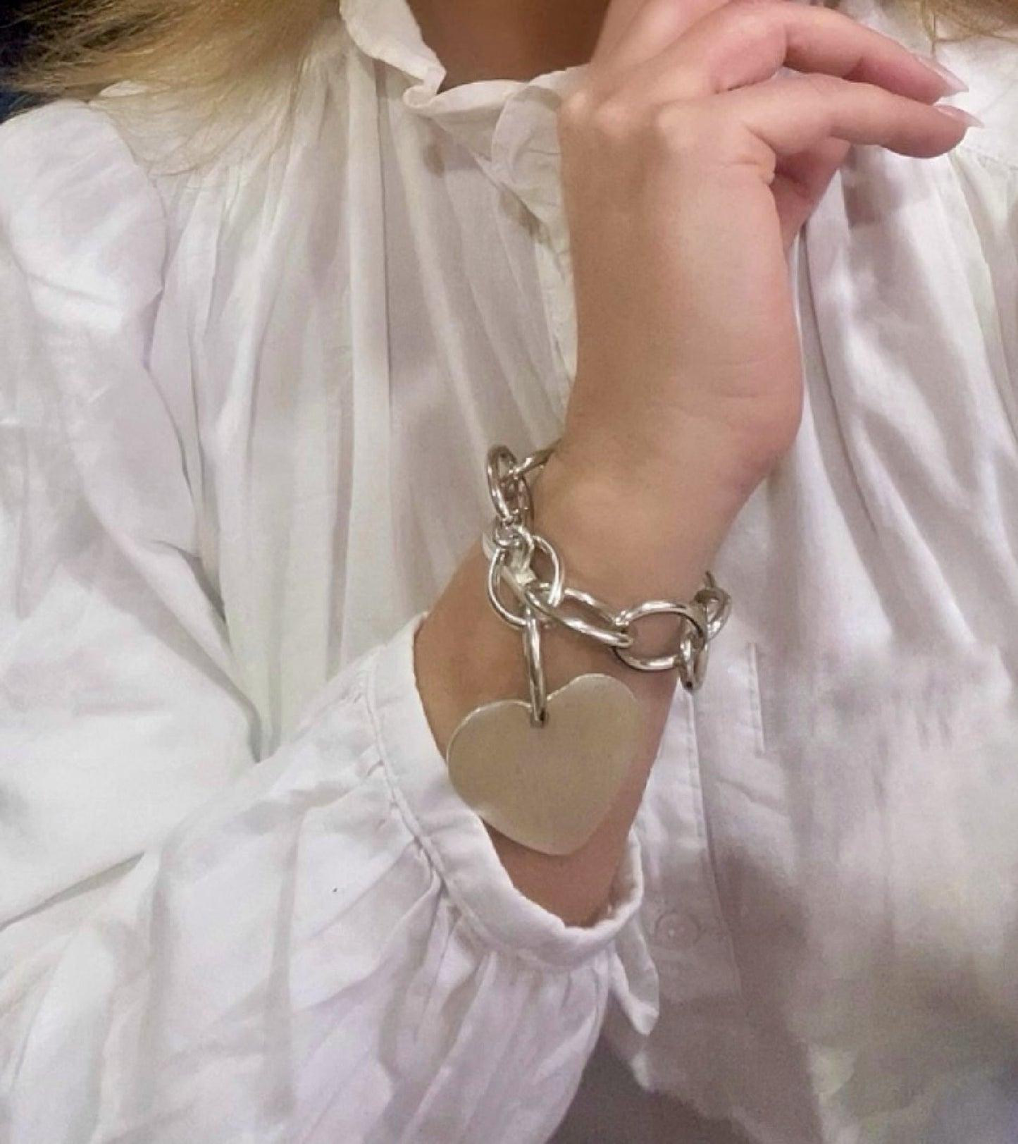 Pulsera cierre Corazón Gde