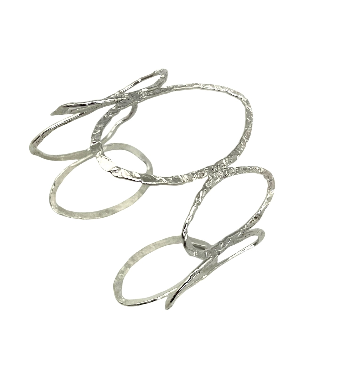 Brazalete Orion en laton plata chapado 10µ