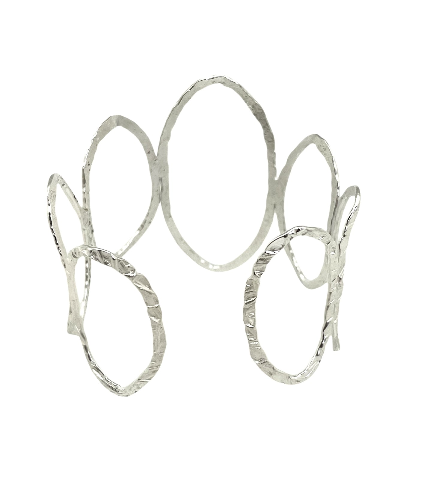 Brazalete Orion en laton plata chapado 10µ