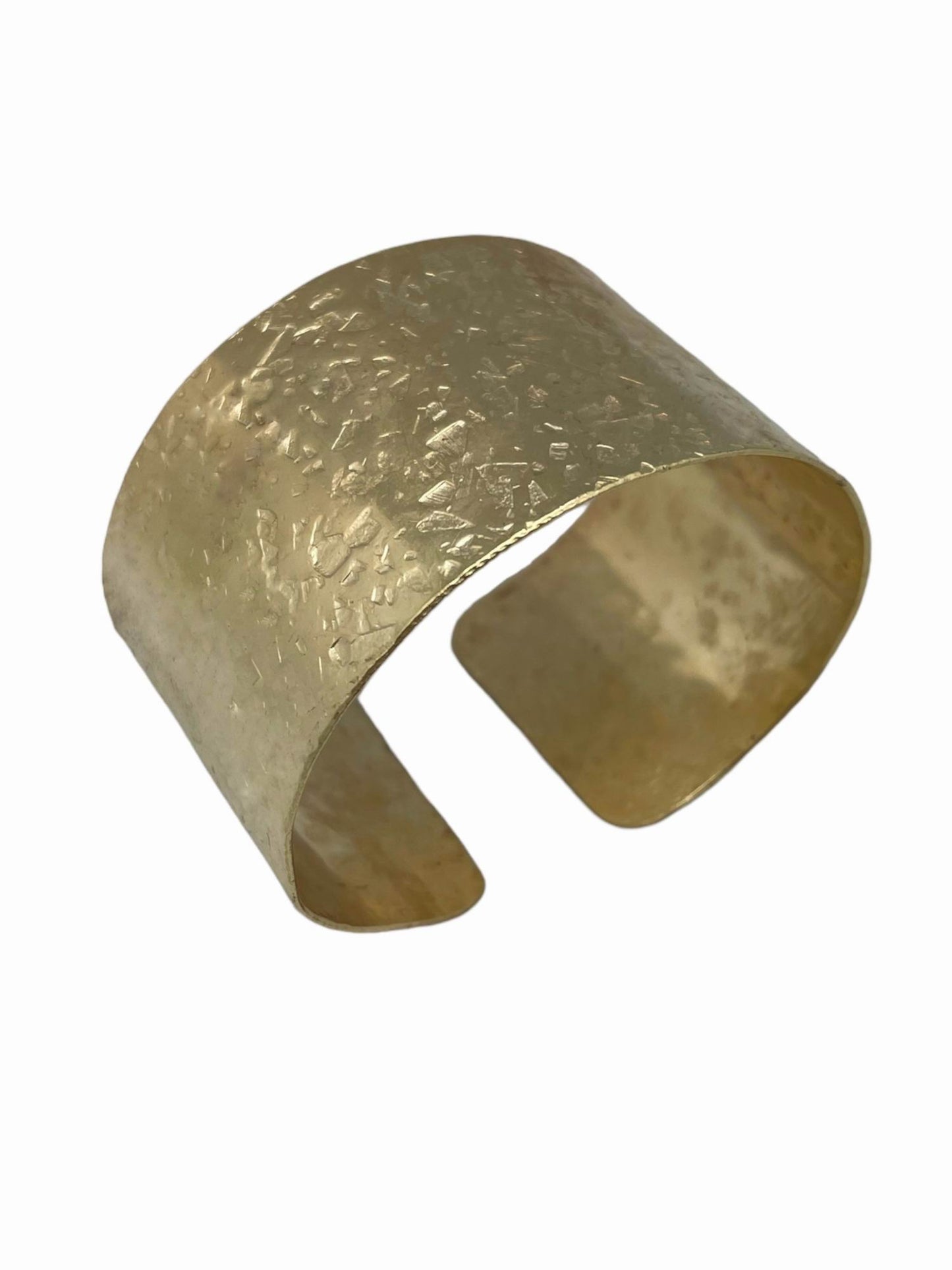 Pulsera brazalete "Alunizaje en dorado"