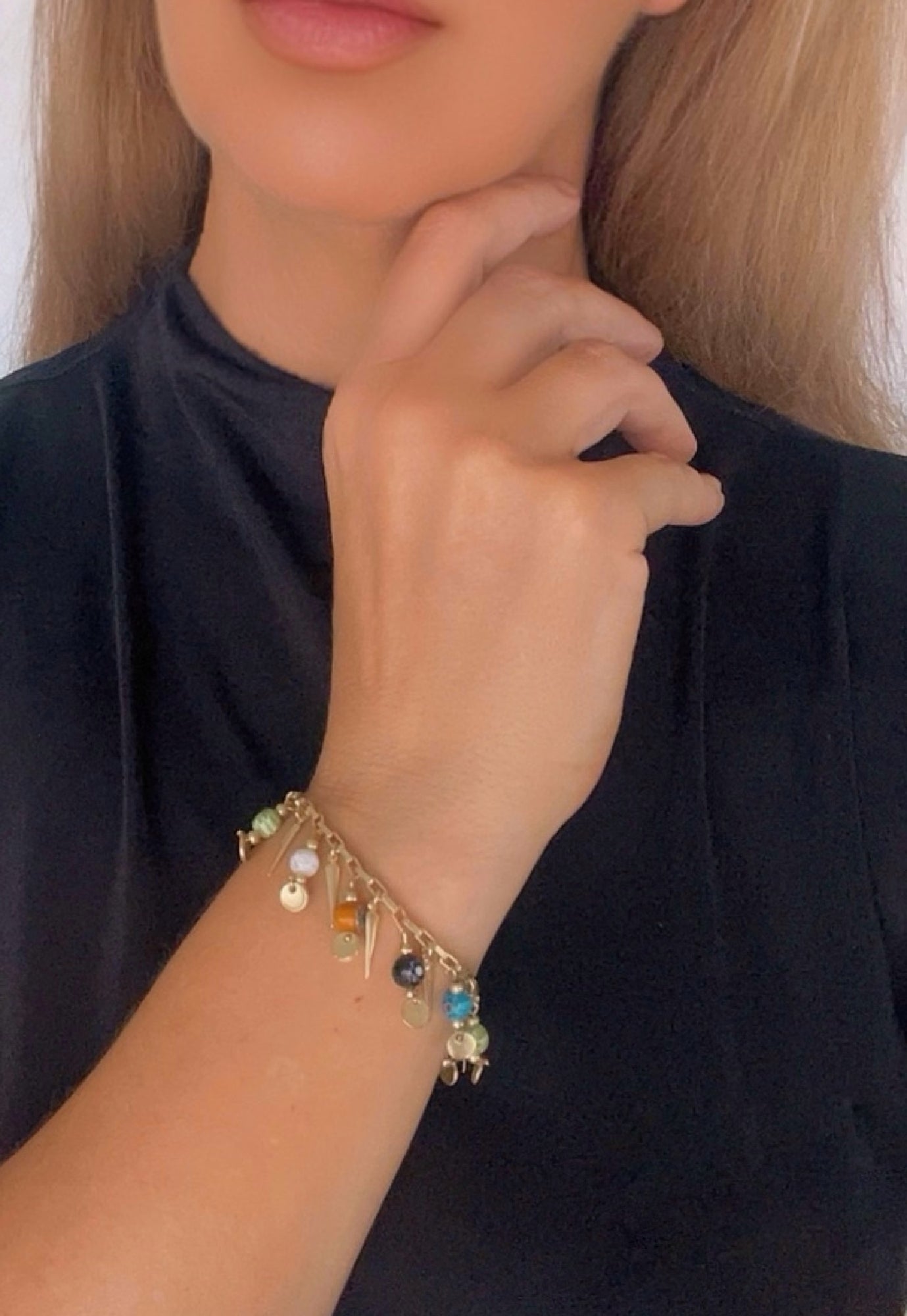 Pulsera multicharms colgantes MineMine