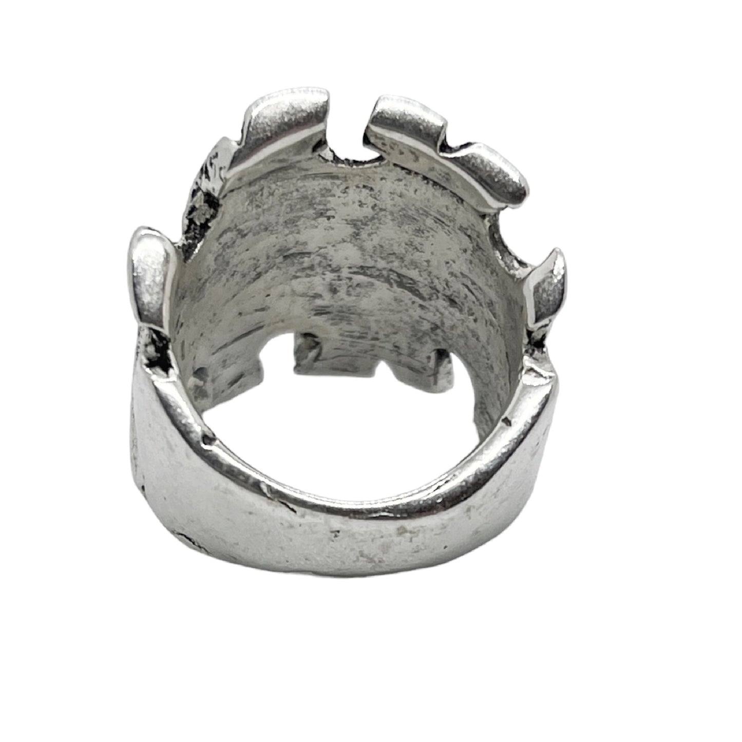 Anillo Root plata chapado