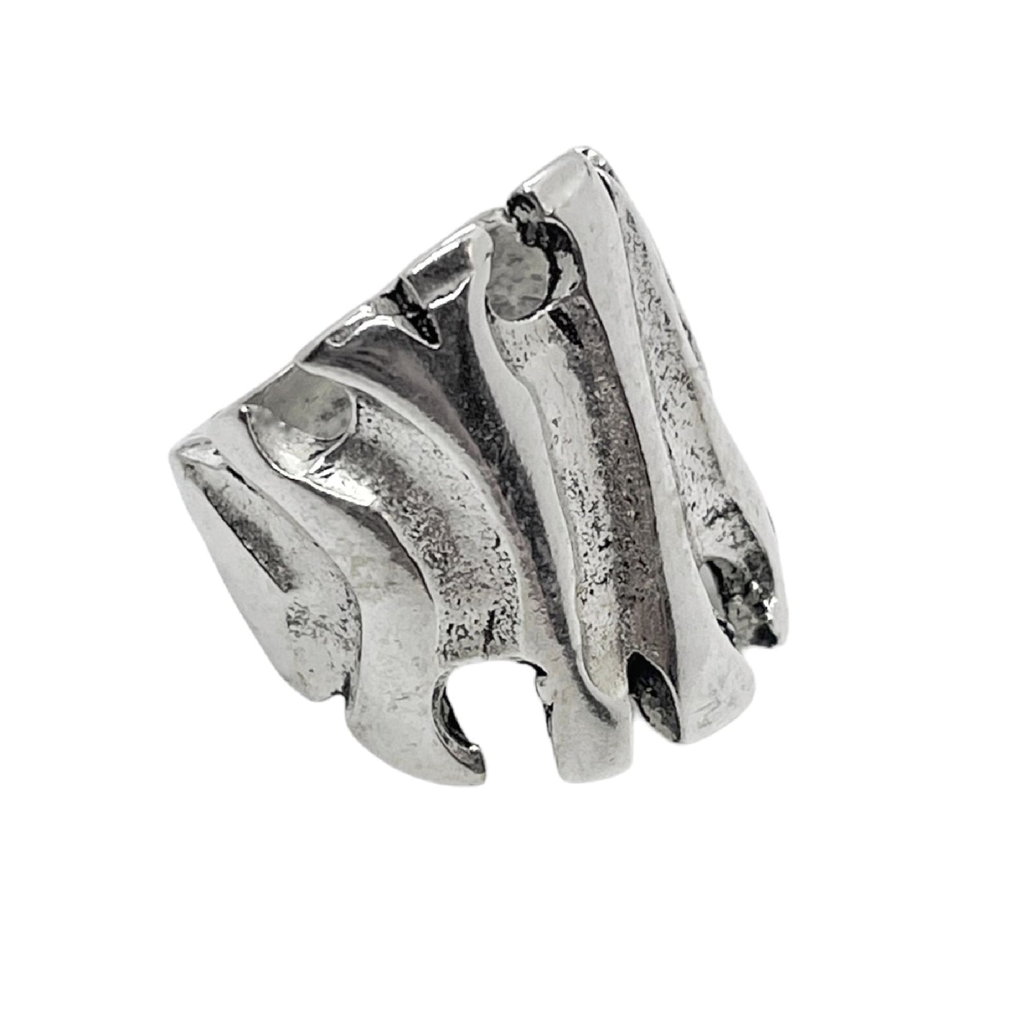 Anillo Root plata chapado