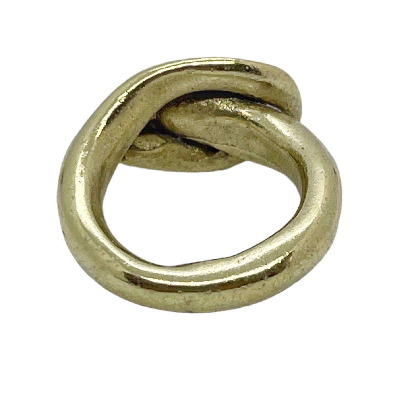 Anillo Lollipop chapado dorado