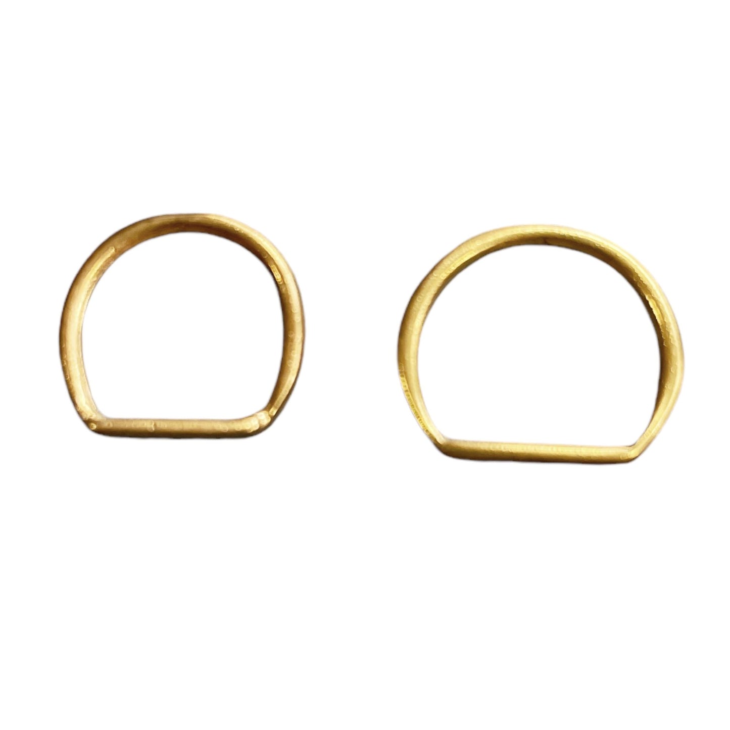 Pack anillos finos dorado T10-13