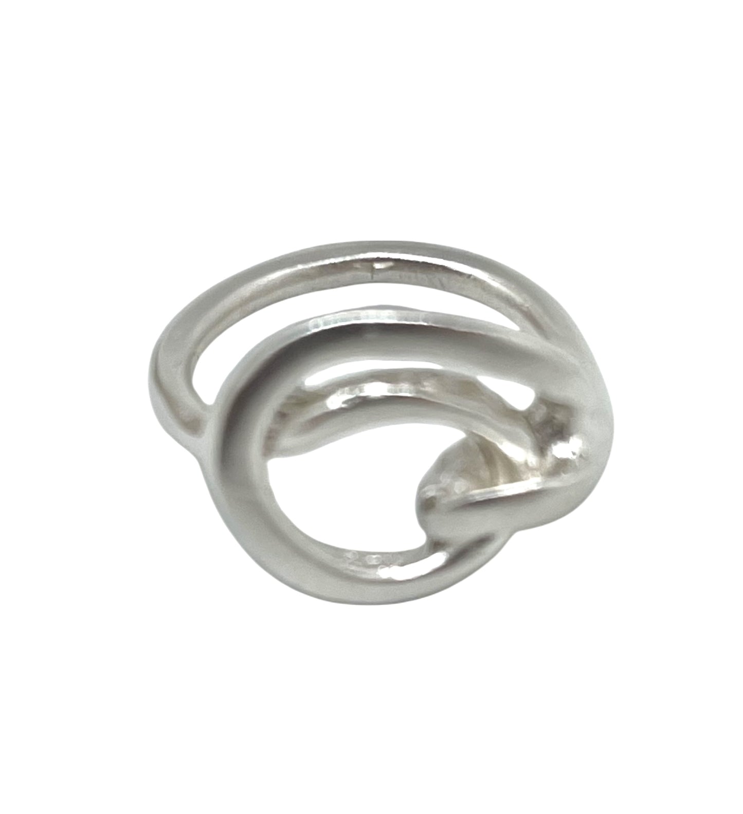 Anillo Mi Mundo en zamak plata 10µ