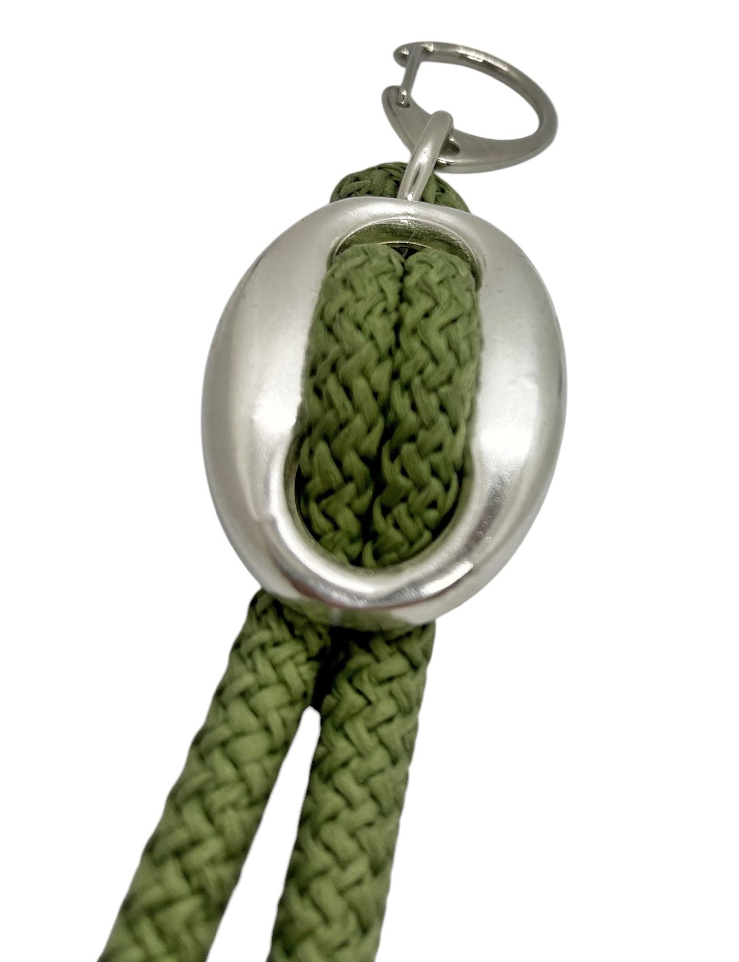 Llavero calabrote Verde plata