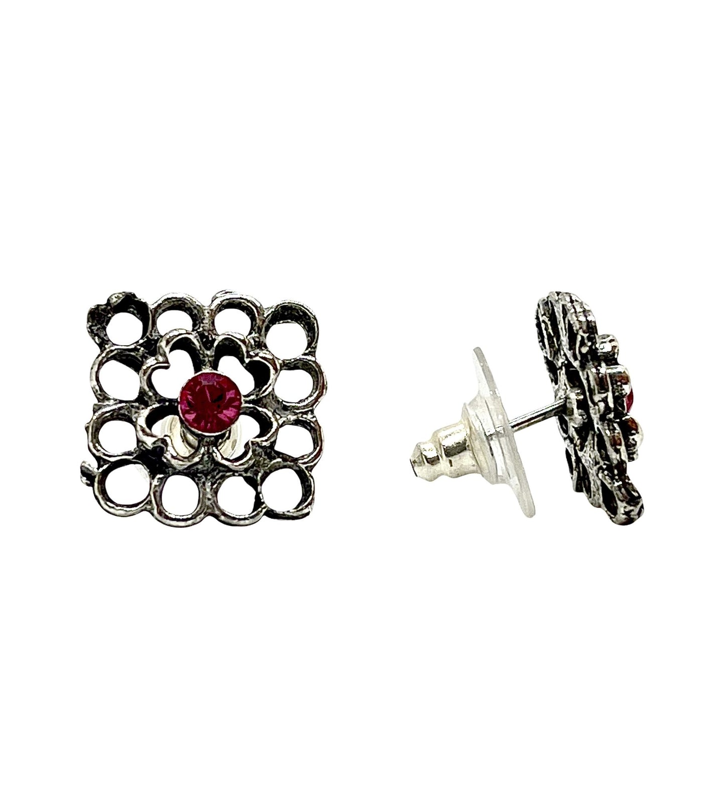Pulseira elástica com pérolas e moedas de prata