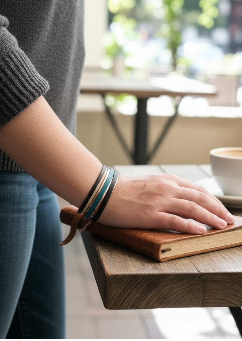 Pulsera DeCobre colores ajustable- salud y belleza