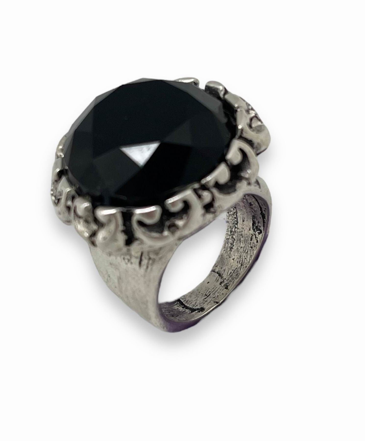 Anillo cristal shops negro