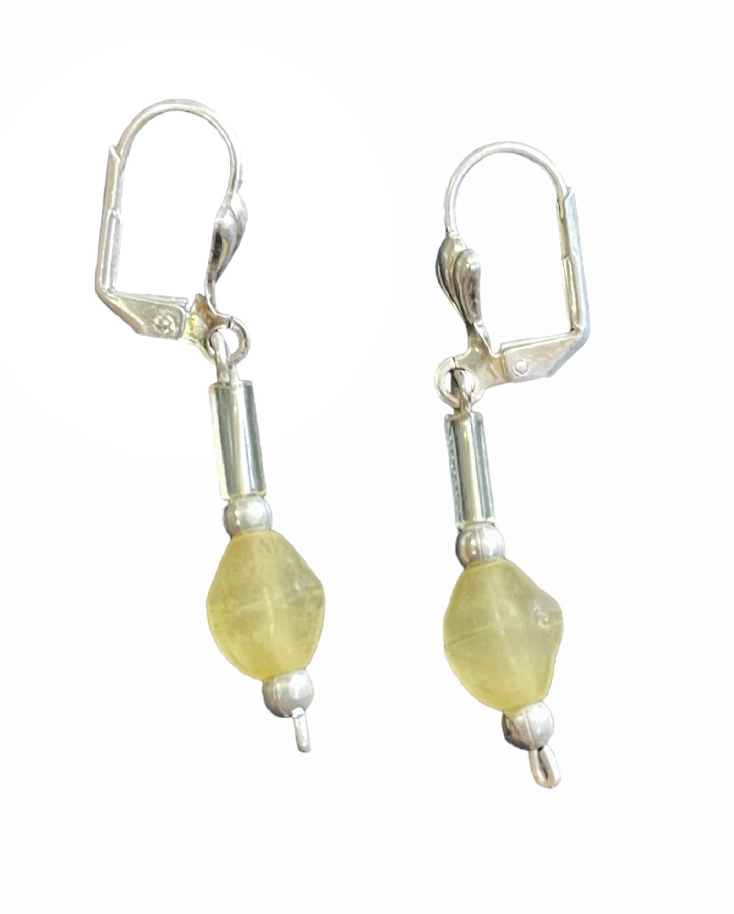 Pendiente Citron plata