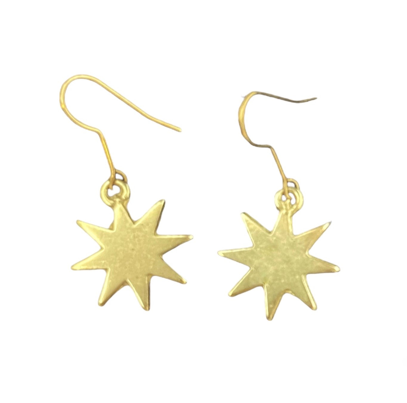 Pendiente estrella Polo dorado