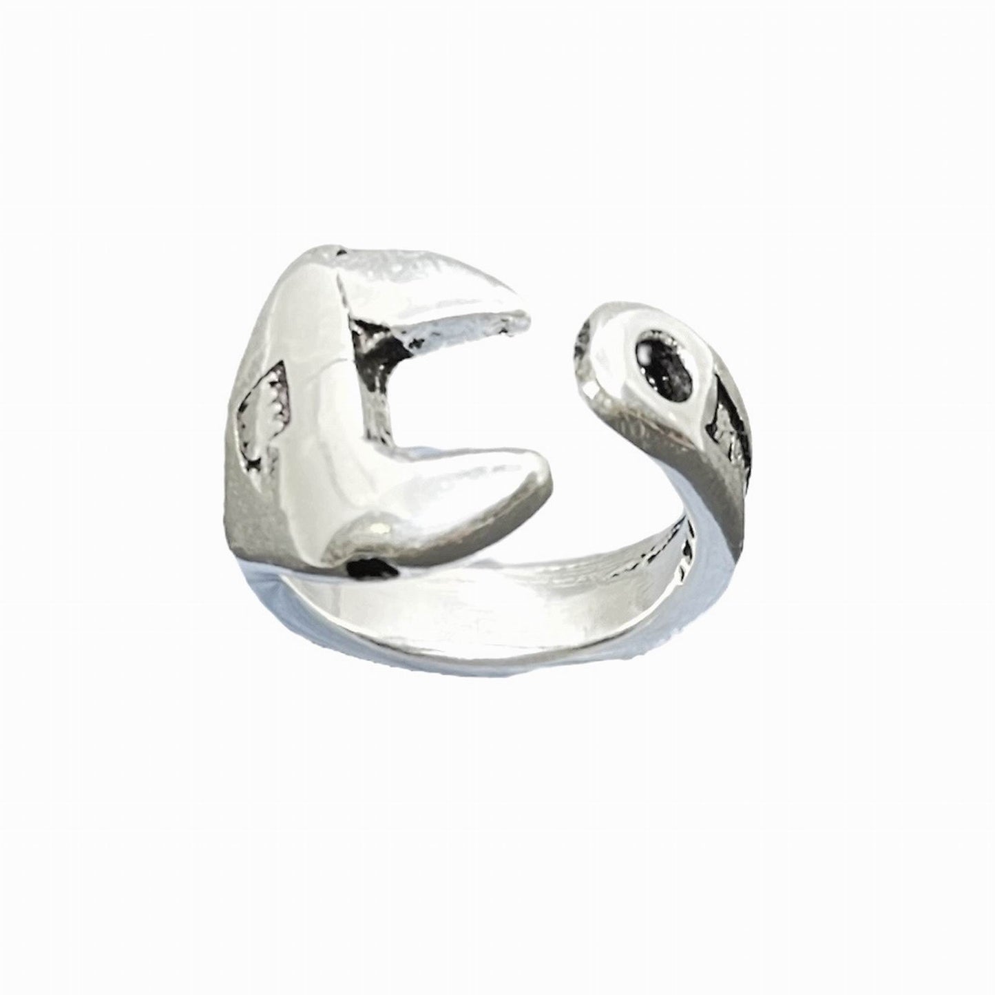 Anel "Llave13", banhado a prata esterlina