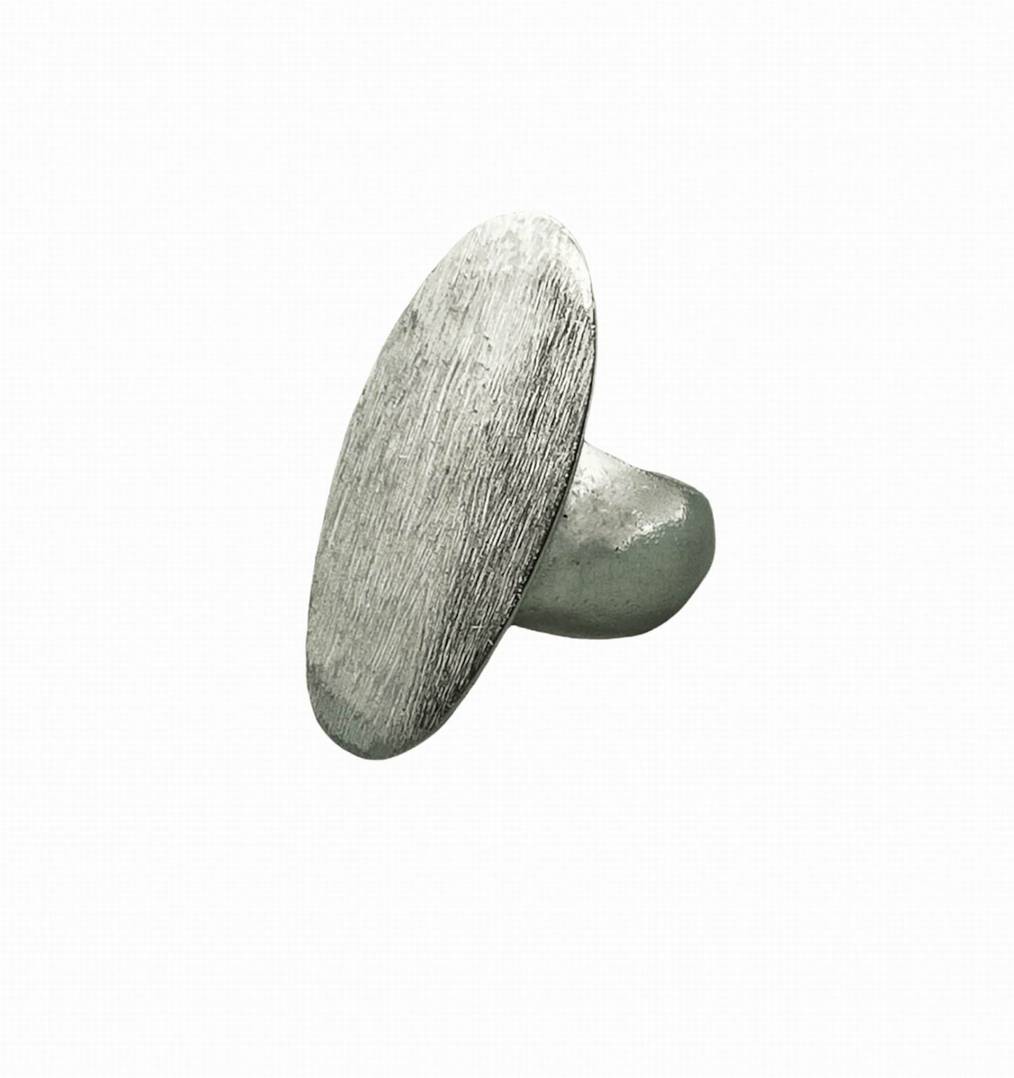 Anillo Placa chapado en plata