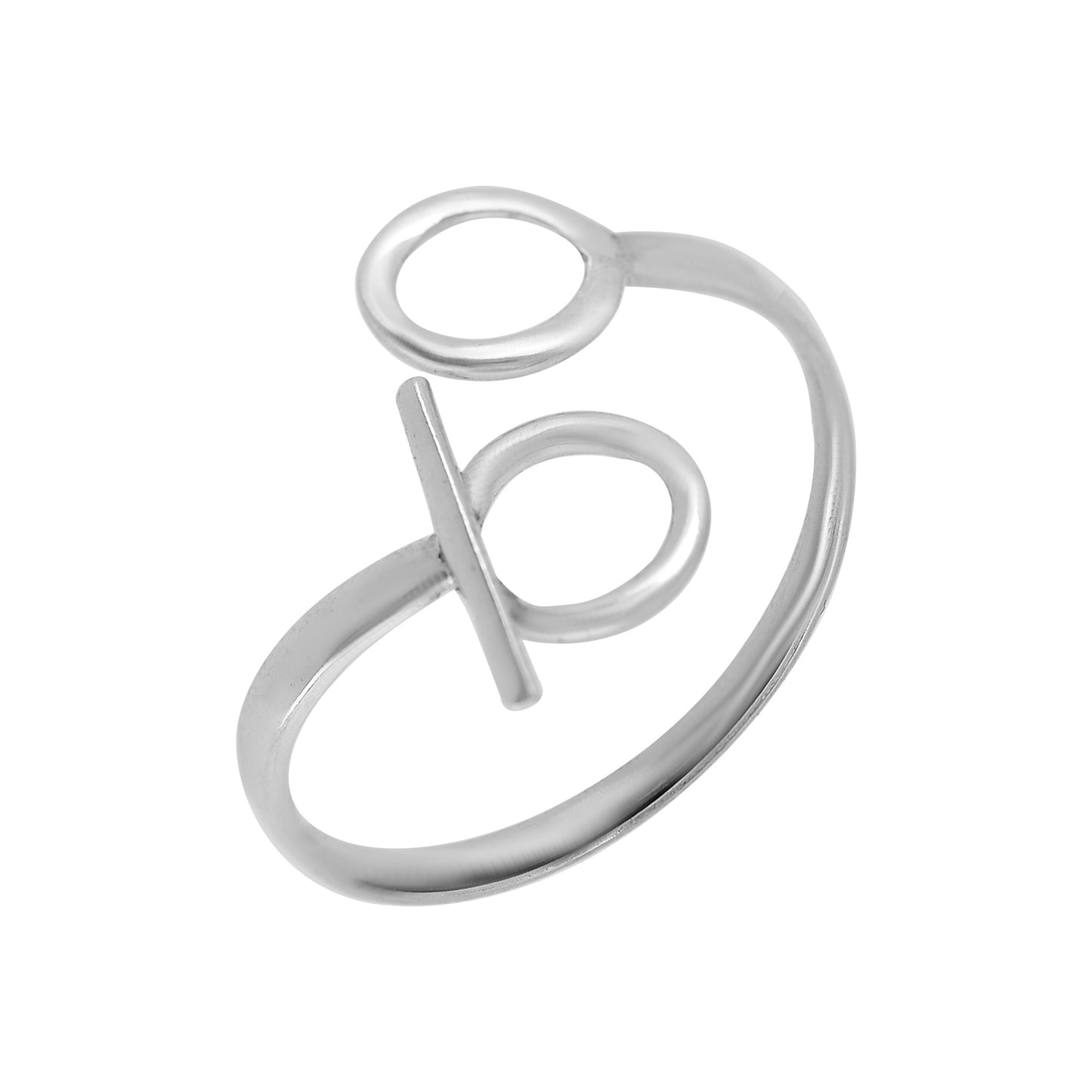 Anilllo plata "Jumy" en plata de ley 925