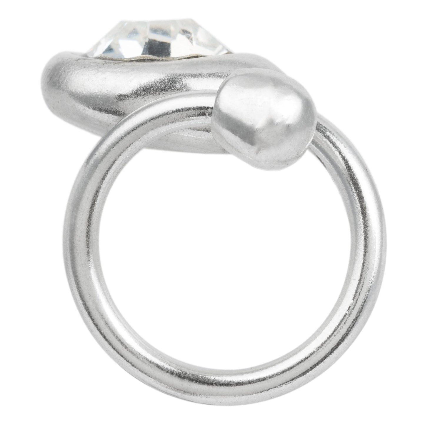 Anillo-Swarovski cristal plata925 chapado