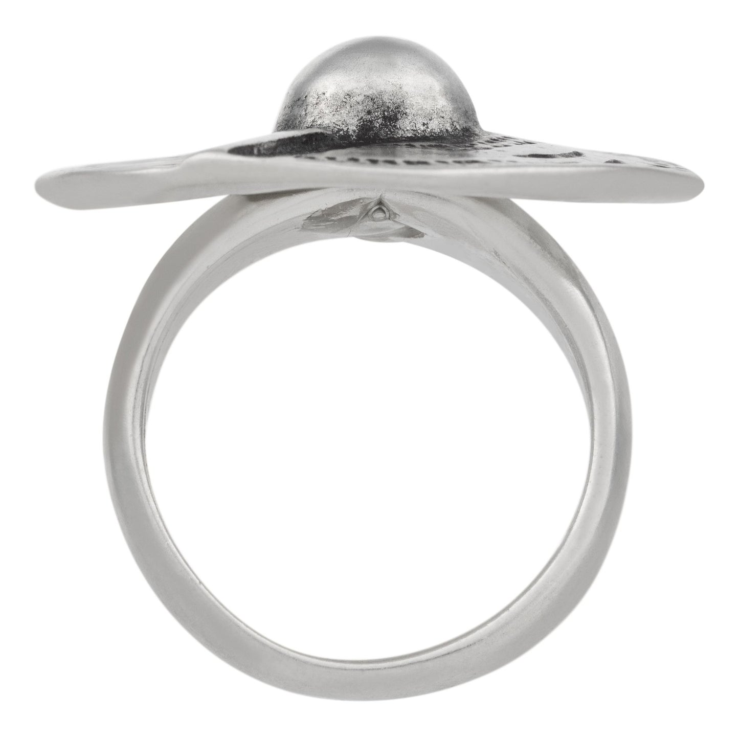 Anillo plata925 chapado estilo étnico redondo talla 16