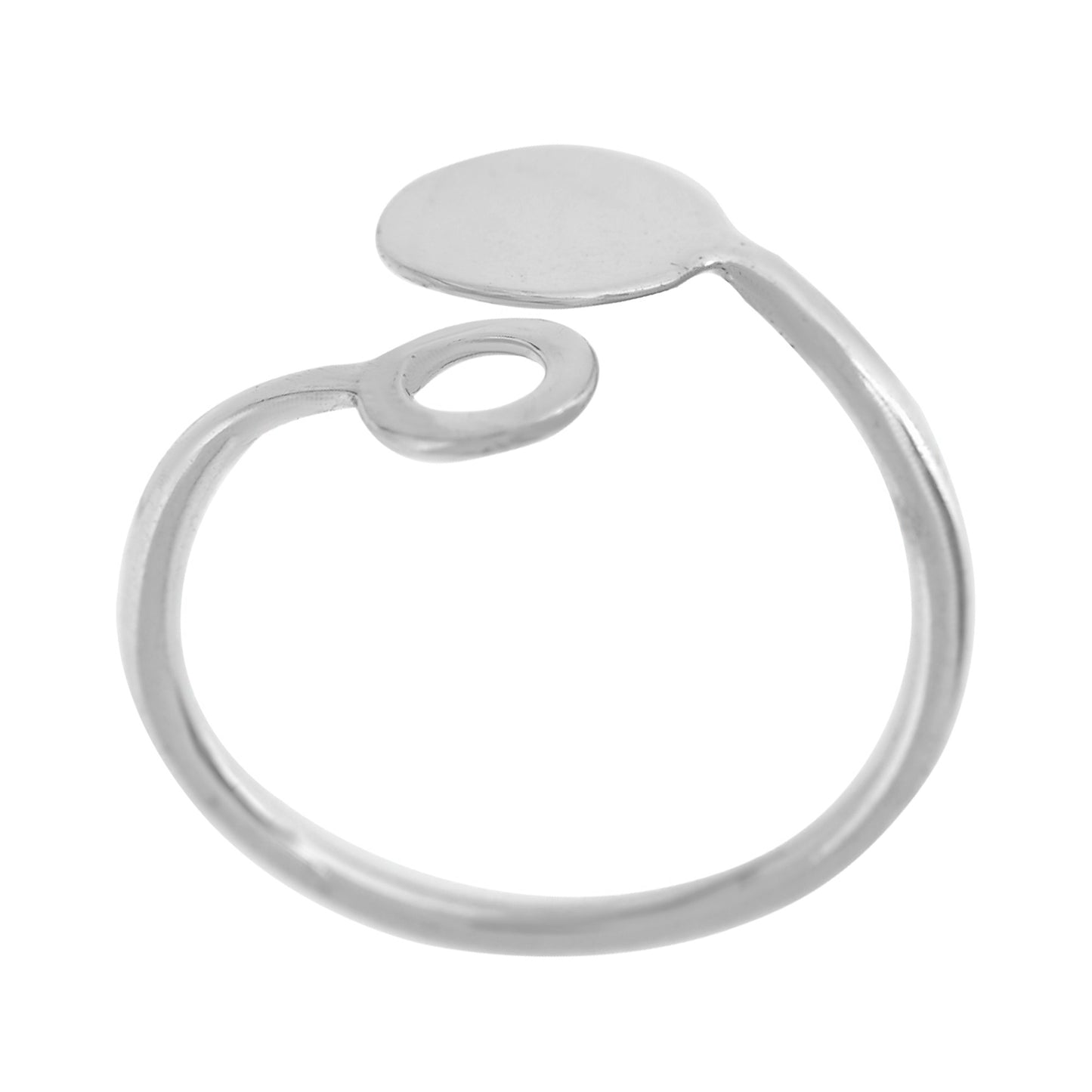Anillo plata "Miluz2" en plata de ley 925