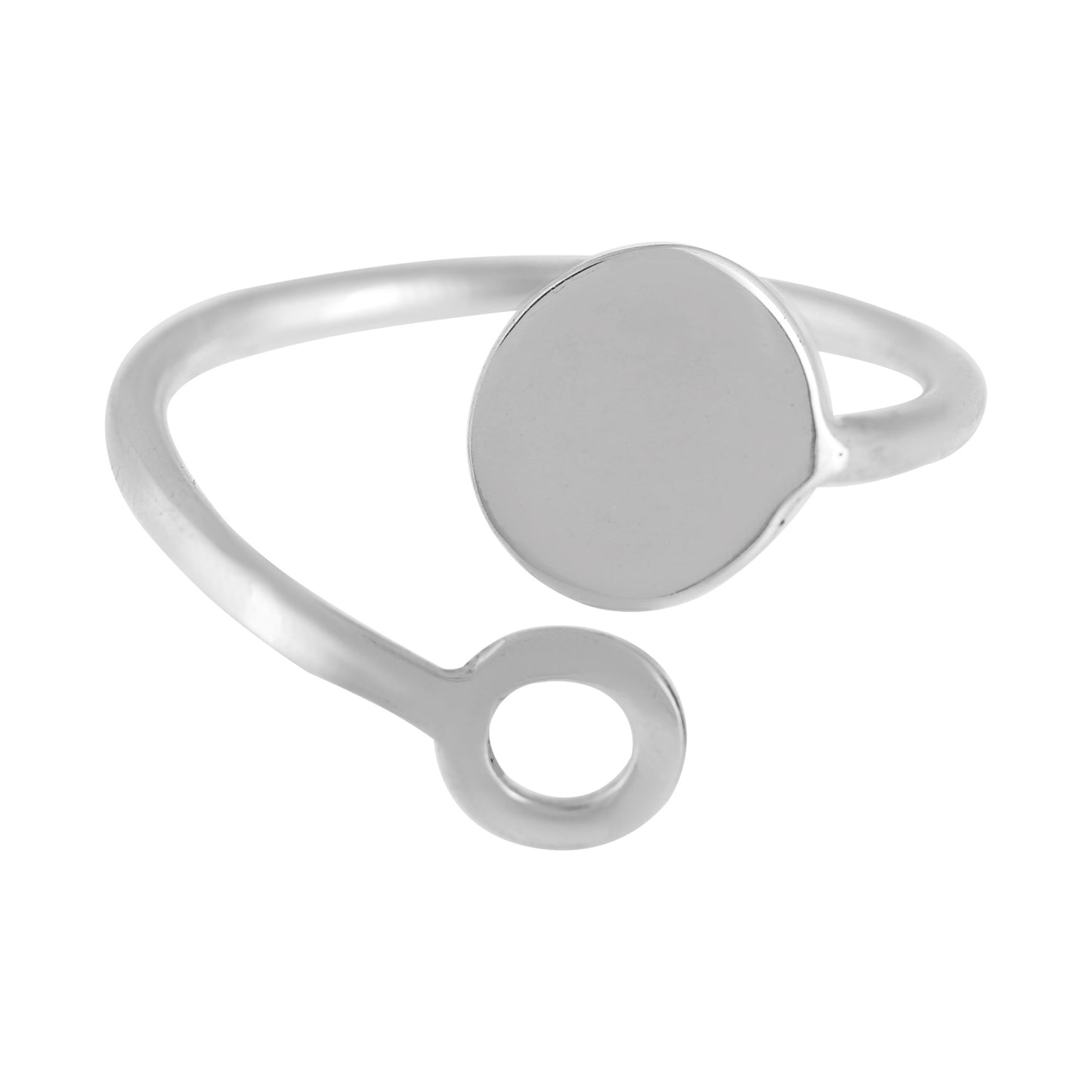 Anillo plata "Miluz2" en plata de ley 925