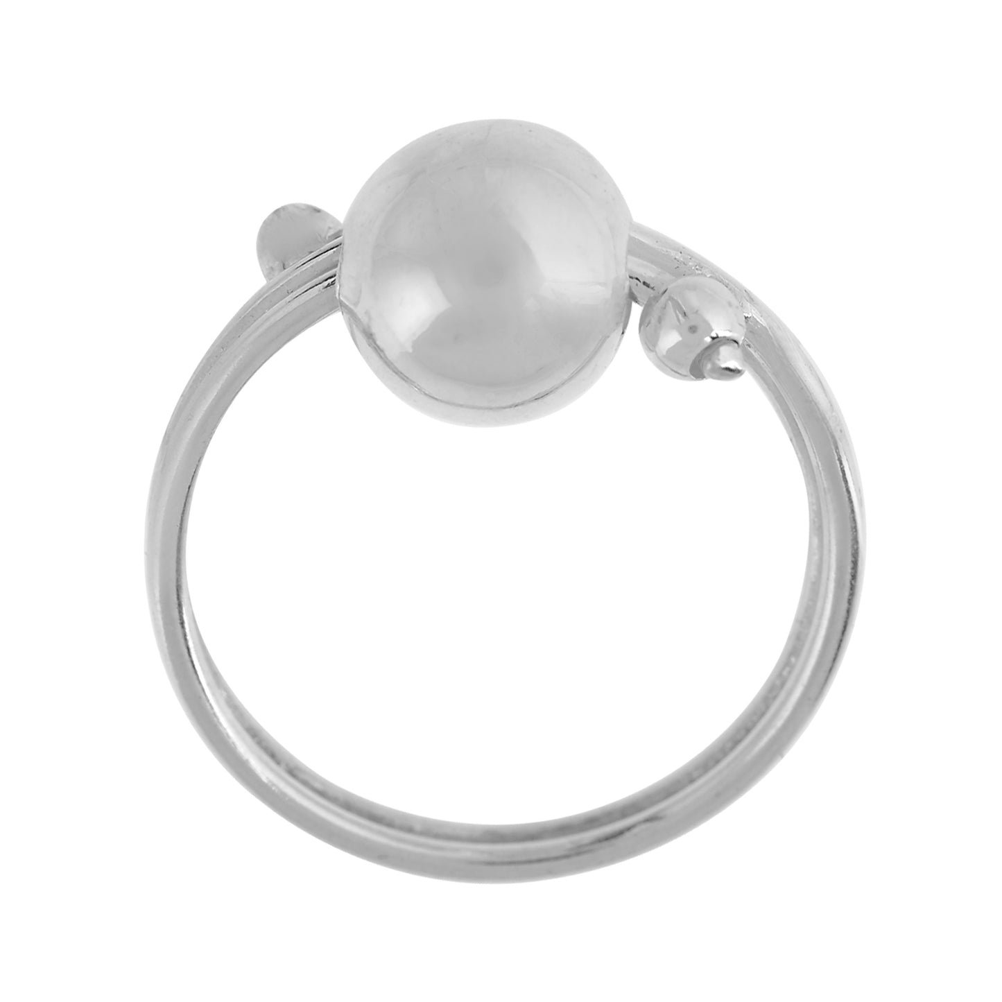 Anel de prata "Satelite" em prata esterlina 925