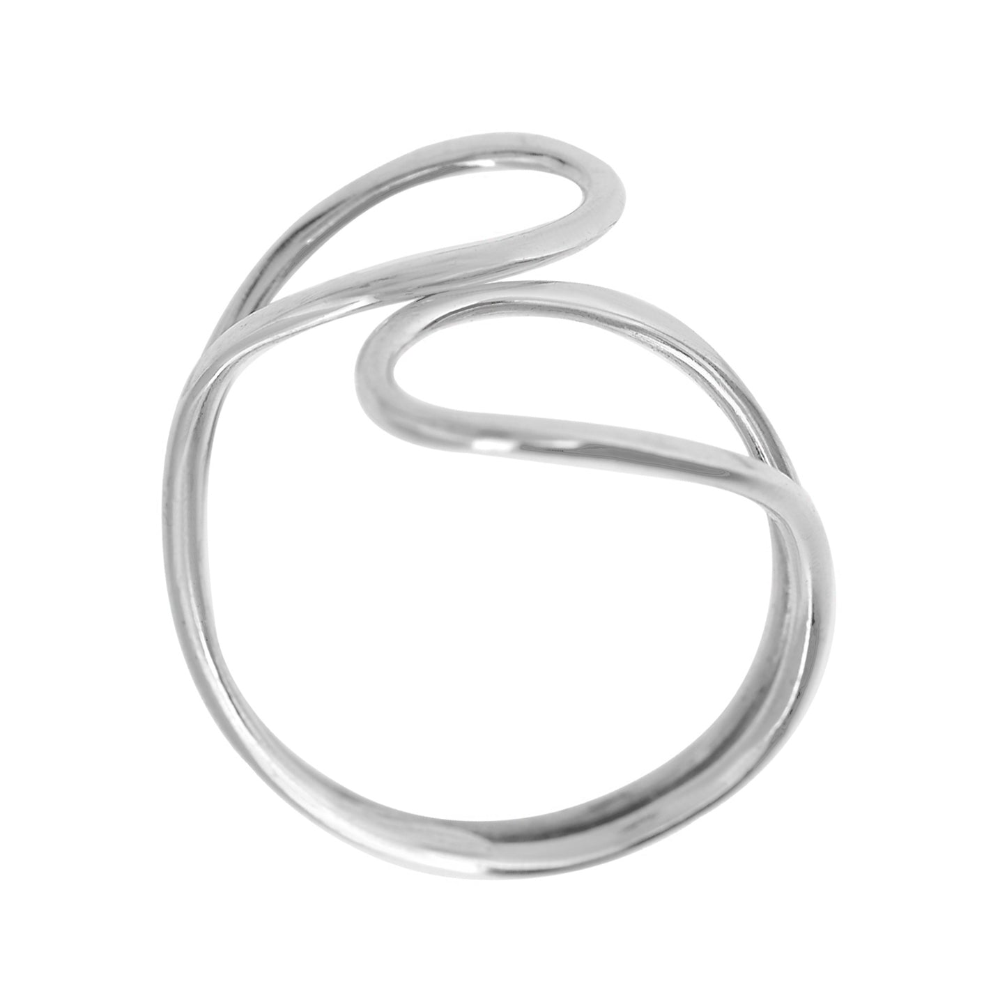 Anillo plata "Plata Única" "Twin" en plata de ley