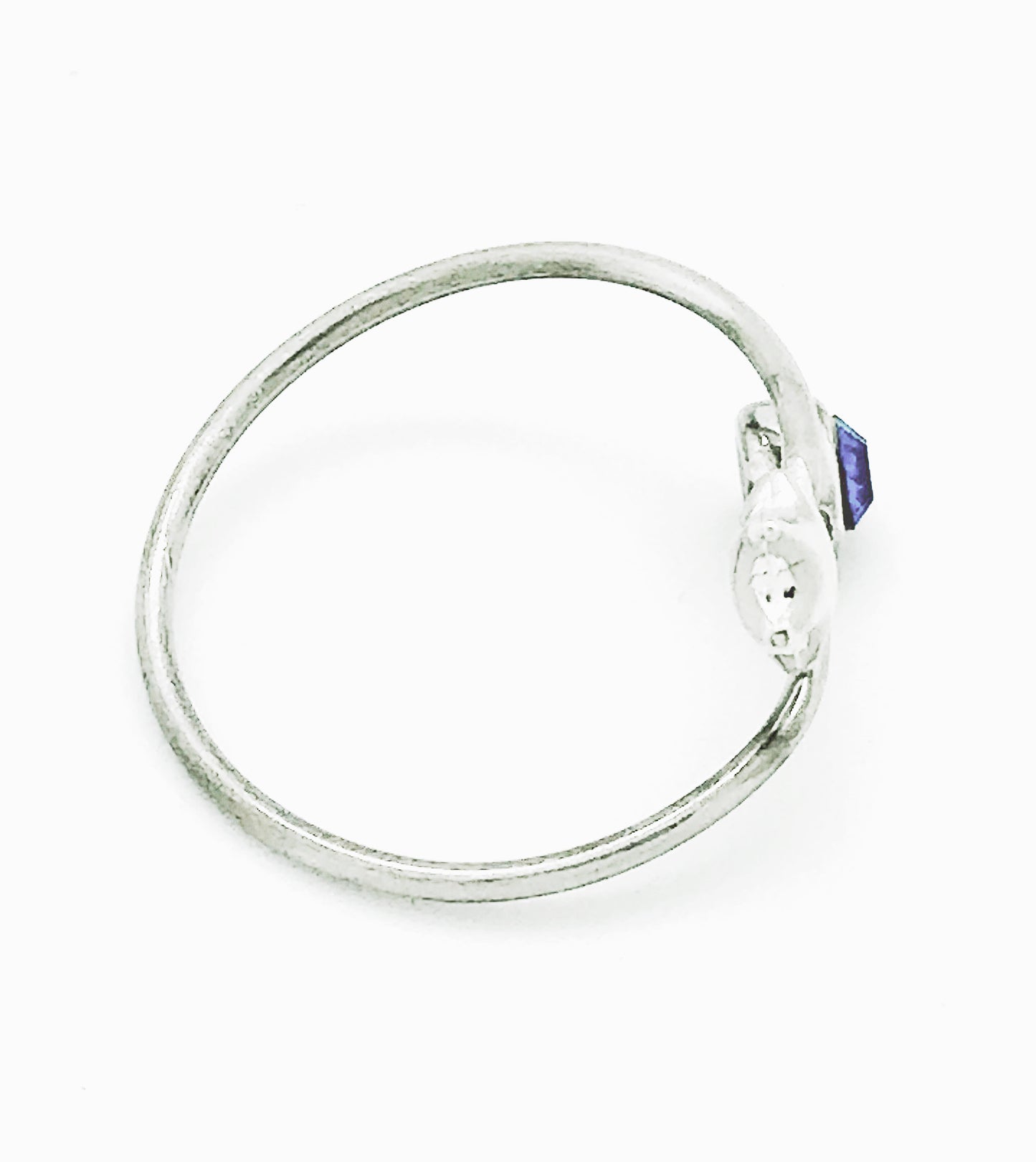 Anillo plata de ley "Universo Azul" Swarovski