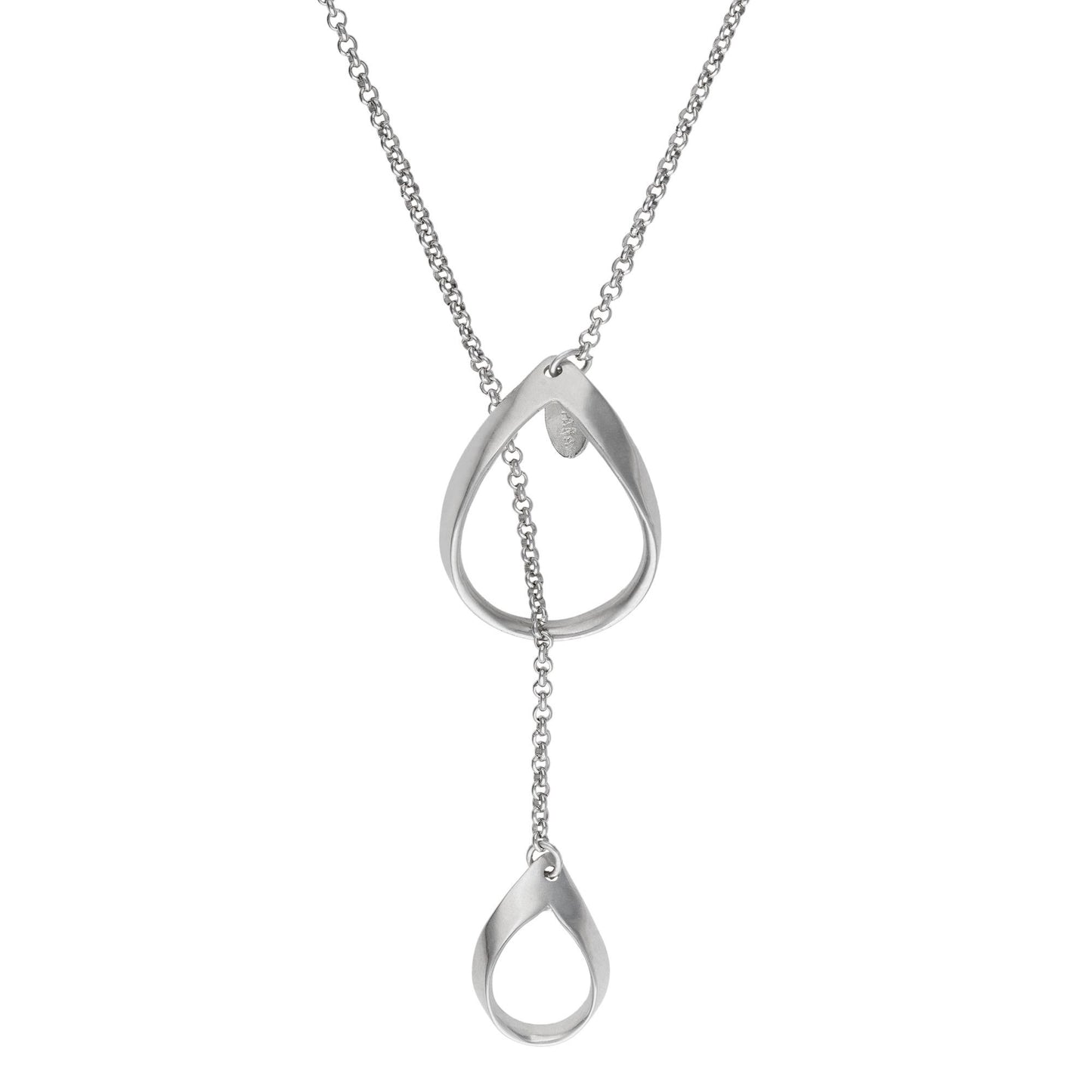 Collar corbatero "Doble-drop"