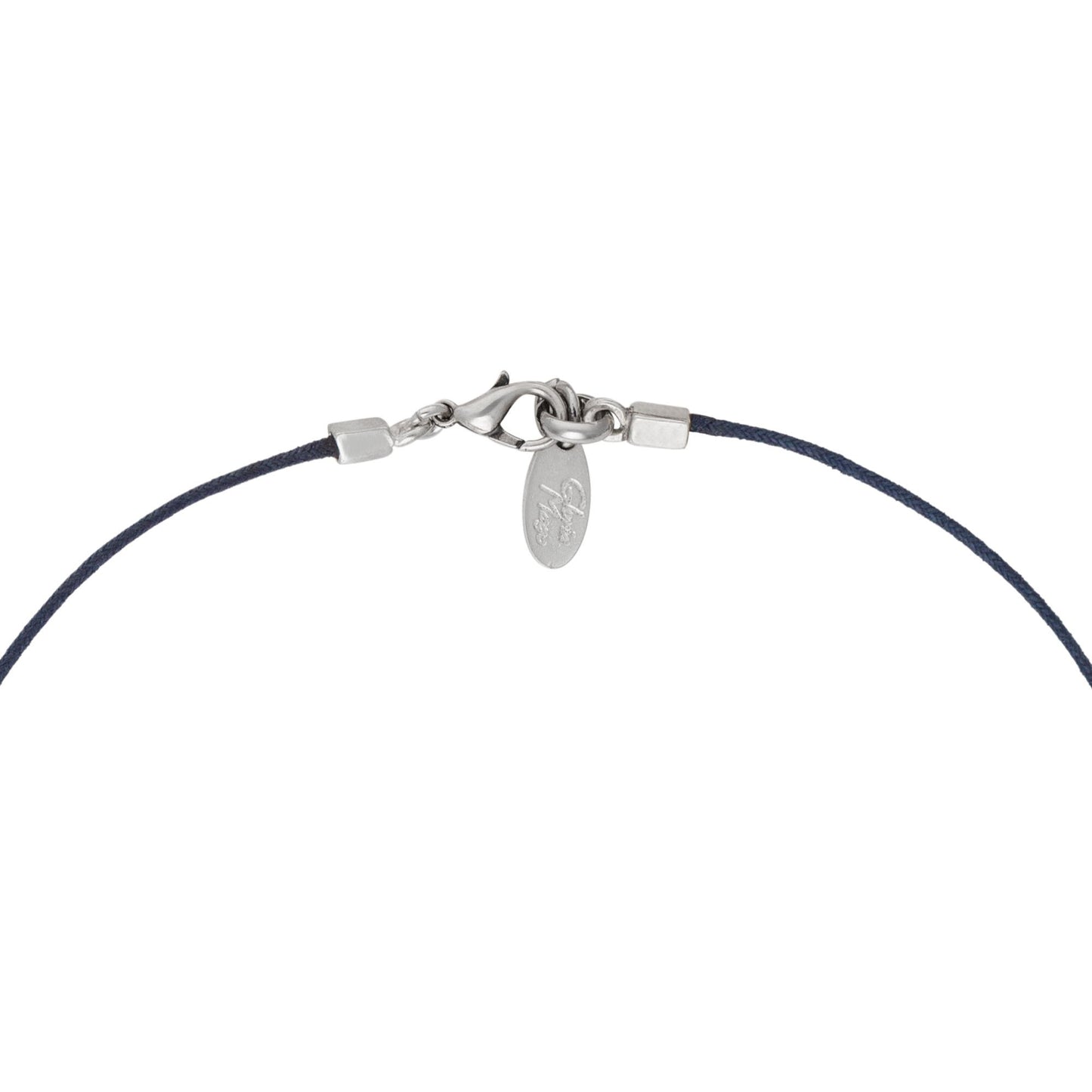 Collar Lagrima y Swarovski en azul