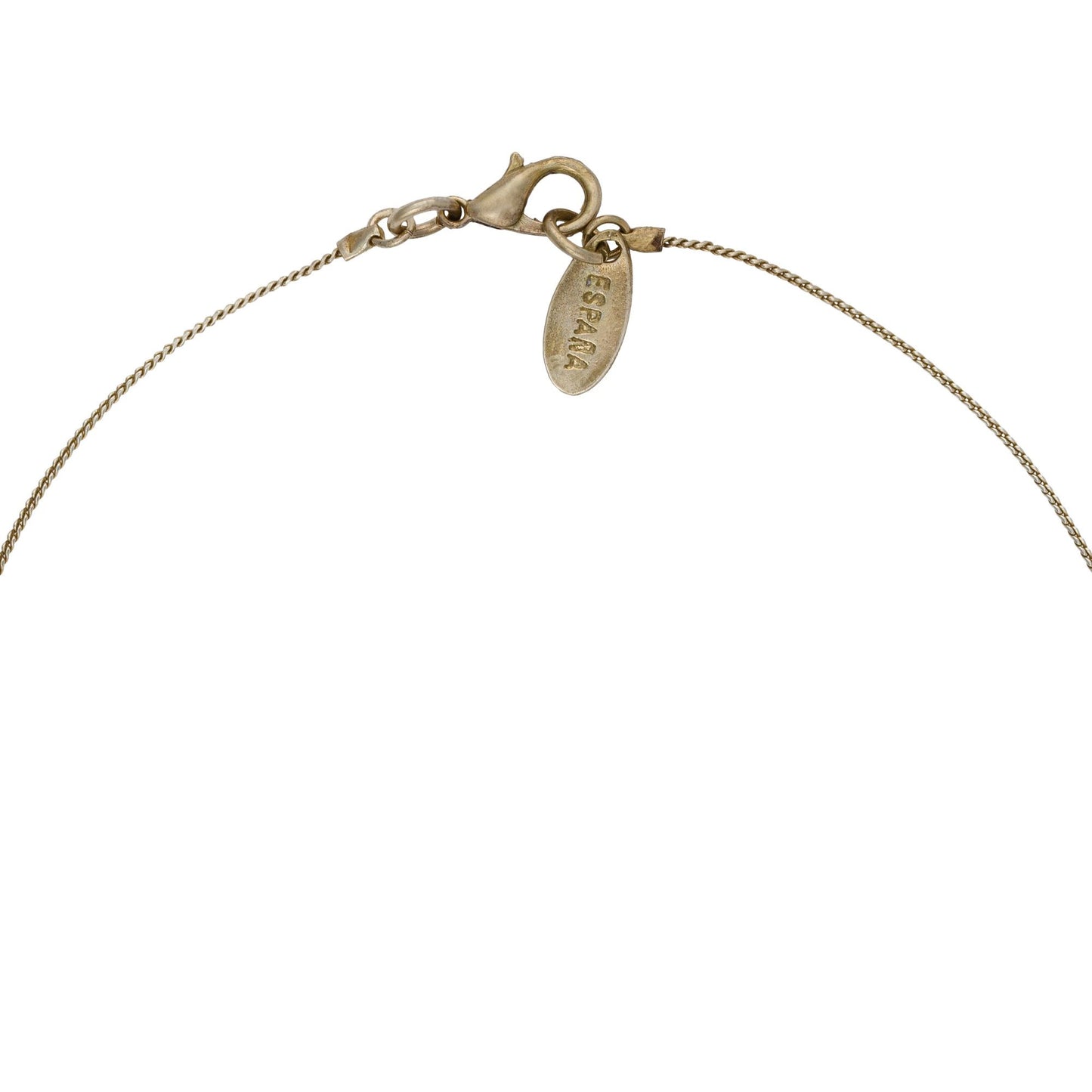 Golden chain choker with Fairy flower pendant