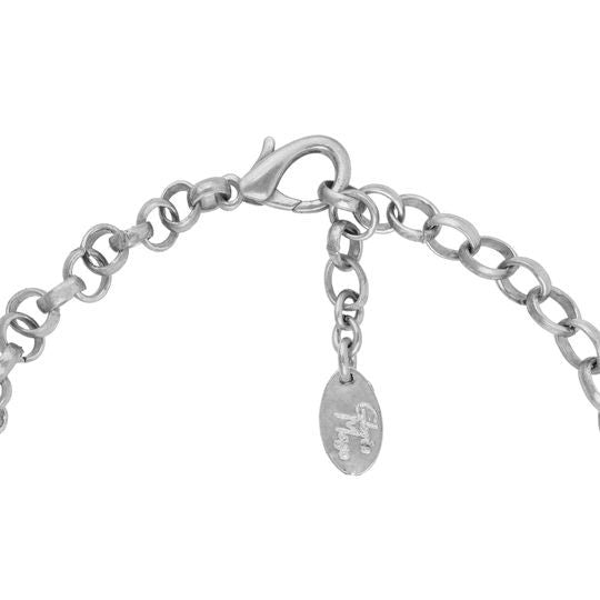 Gargantilla plata chapado multipieza