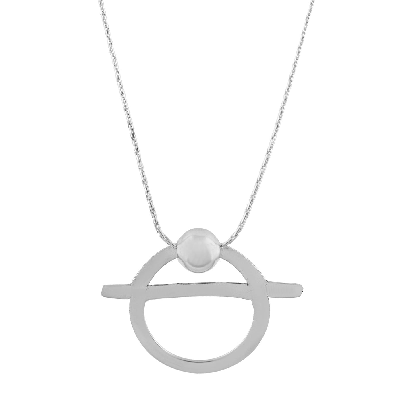 Pingente gargantilha prata Clow design prata 925 40cm