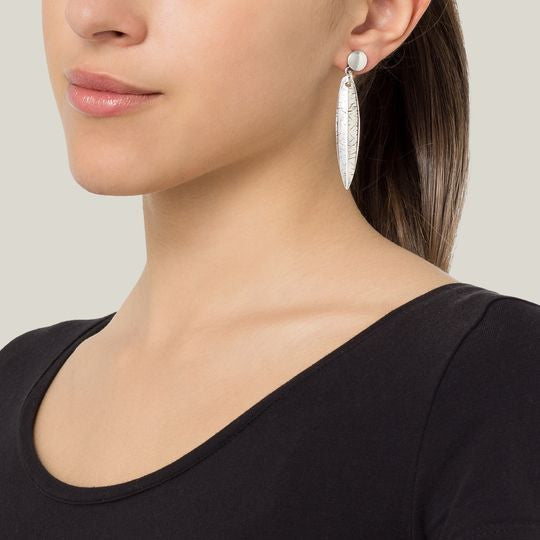 Pendiente plata Basay plata chapado