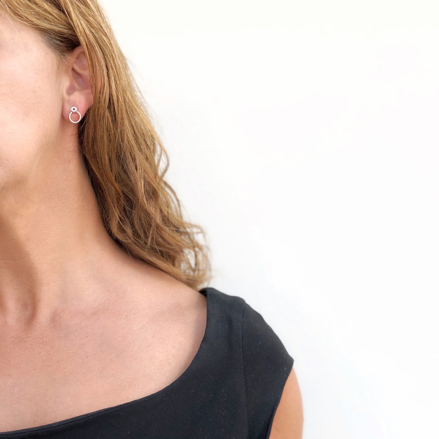 Brinco de prata "Unique Silver" Bass Prata 925