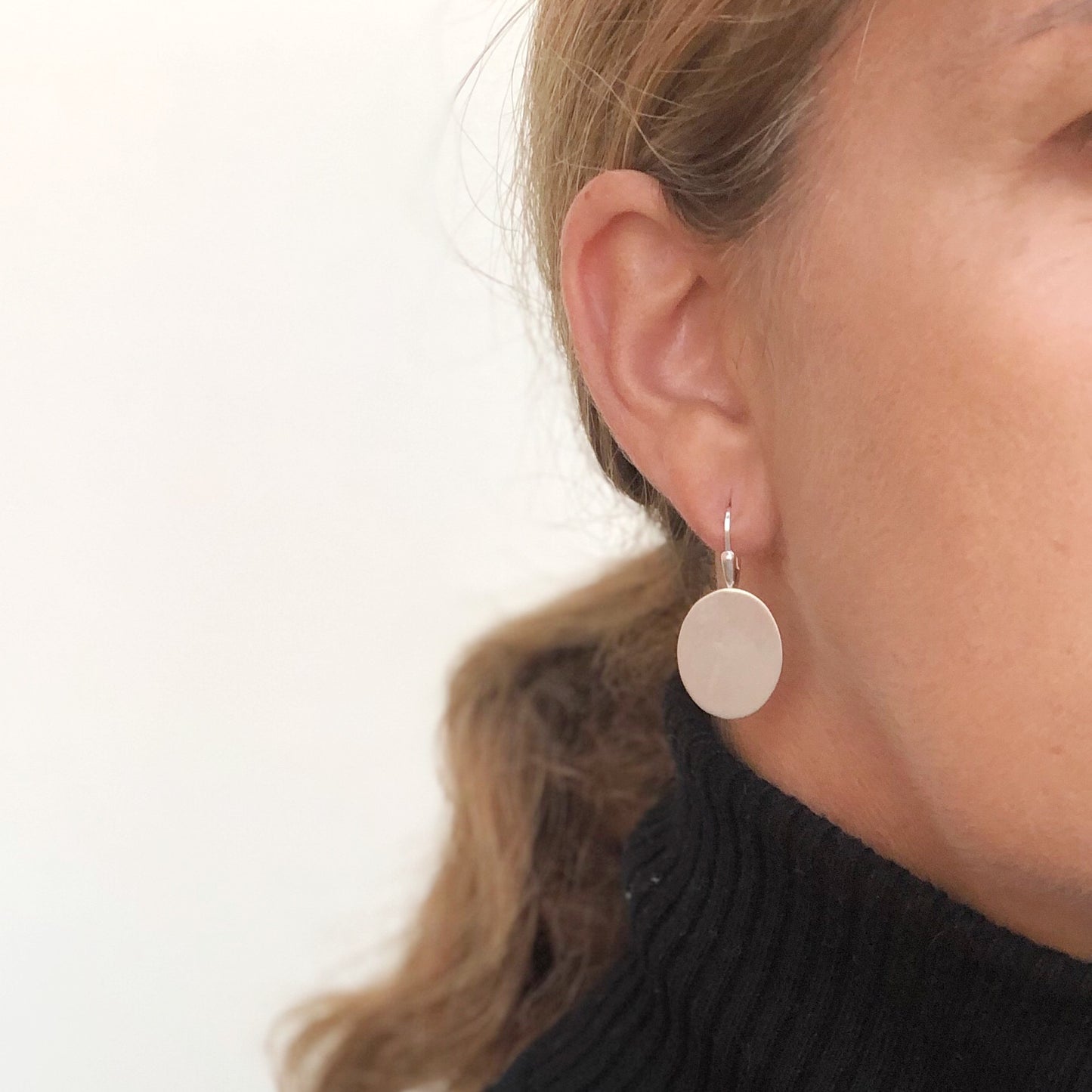 Brinco de prata "Unique Silver" Prata espelhada925