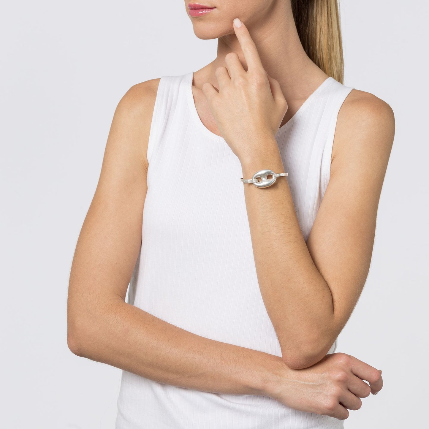 Pulsera Calabrote Aro plata