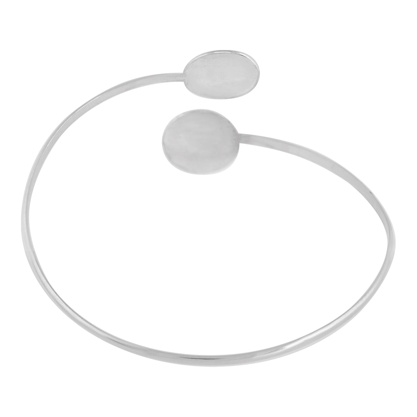 Pulseira de prata "Unique Silver" Double Light prata925