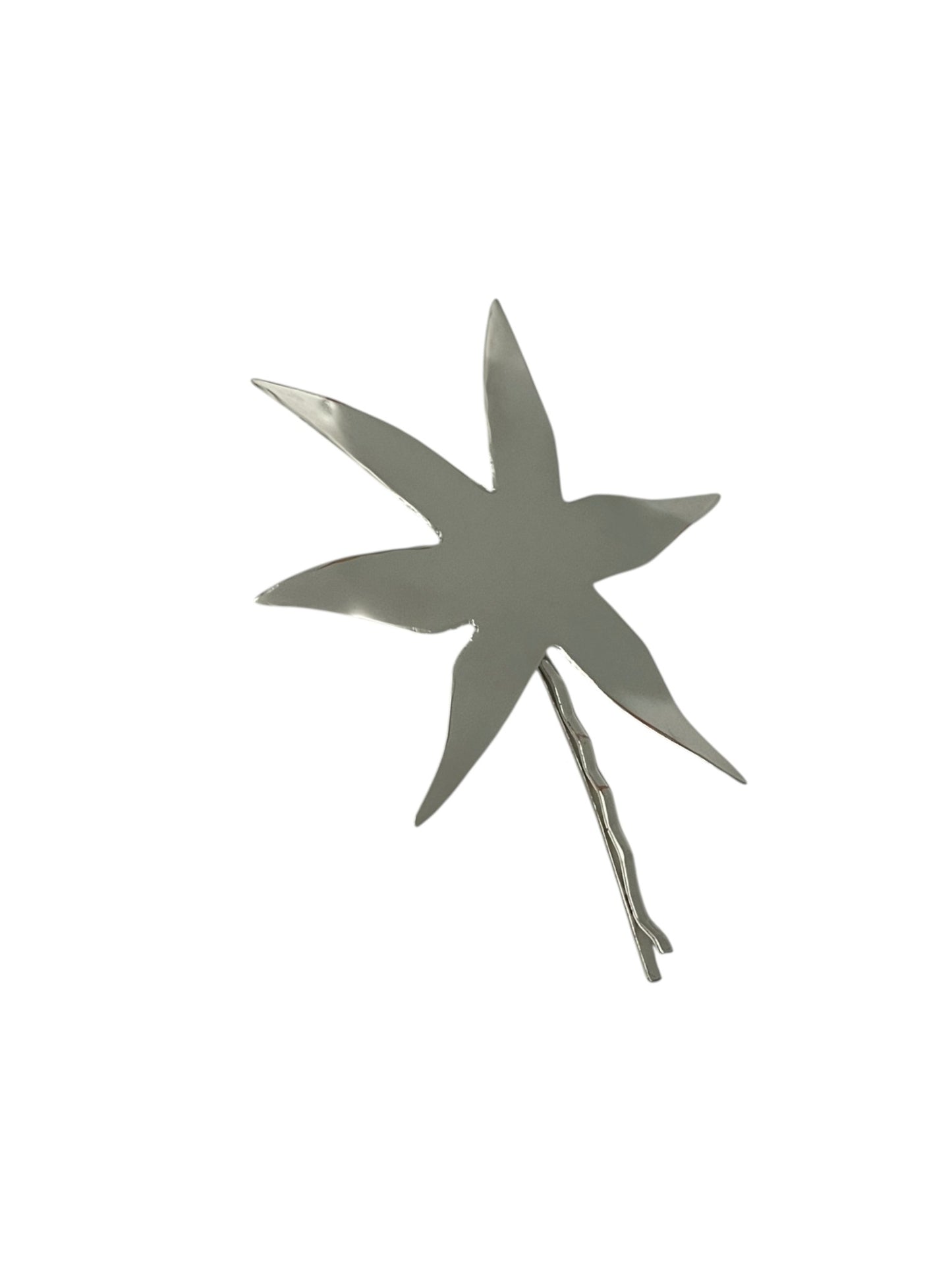 Horquilla estrella XXL laton plata 10µ o dorado