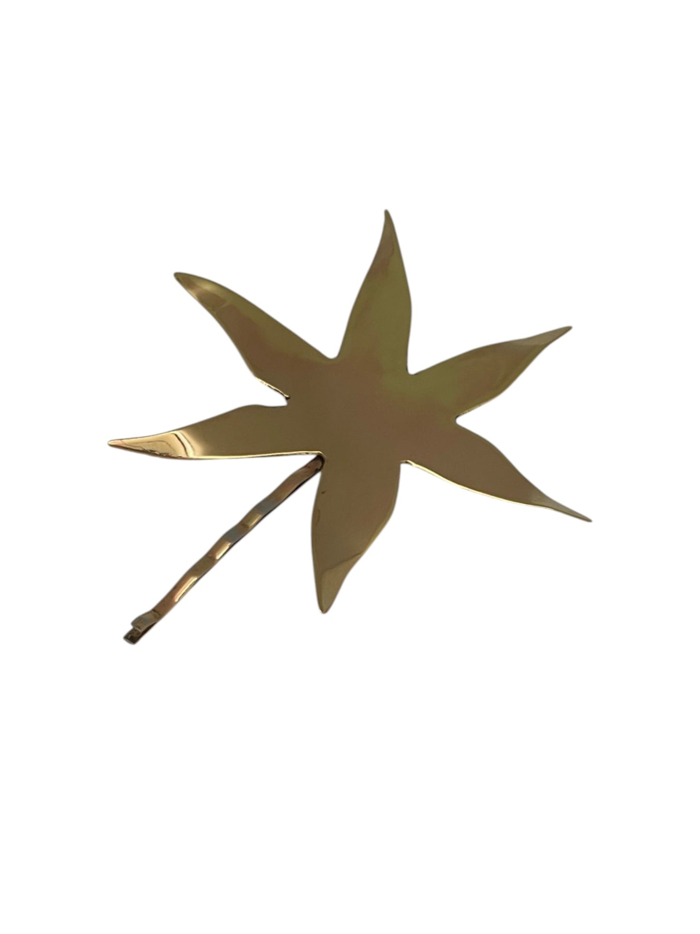 Horquilla estrella XXL laton plata 10µ o dorado