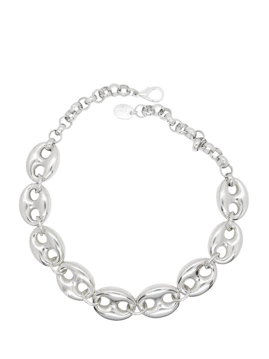 Collar calabrote plata 7-10 micras