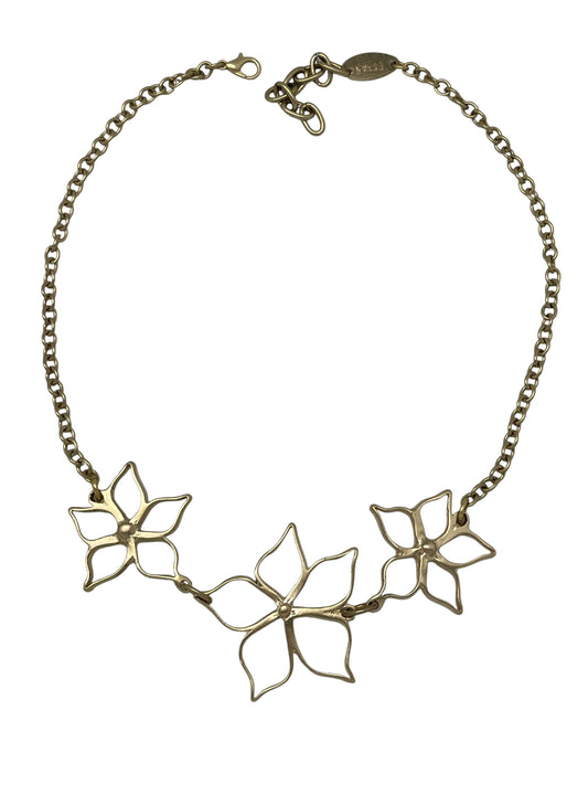 Collar Irregular Blom en dorado 40cm cadena.