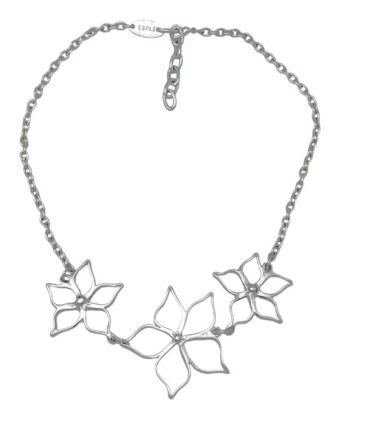 Collar Irregular Blom en plata 10µ 40cm cadena.