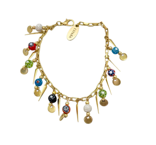 Pulsera multicharms colgantes MineMine