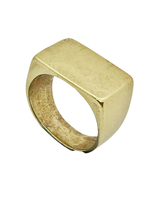 Anillo sello Blan en plata 7 micras T15 (copia)