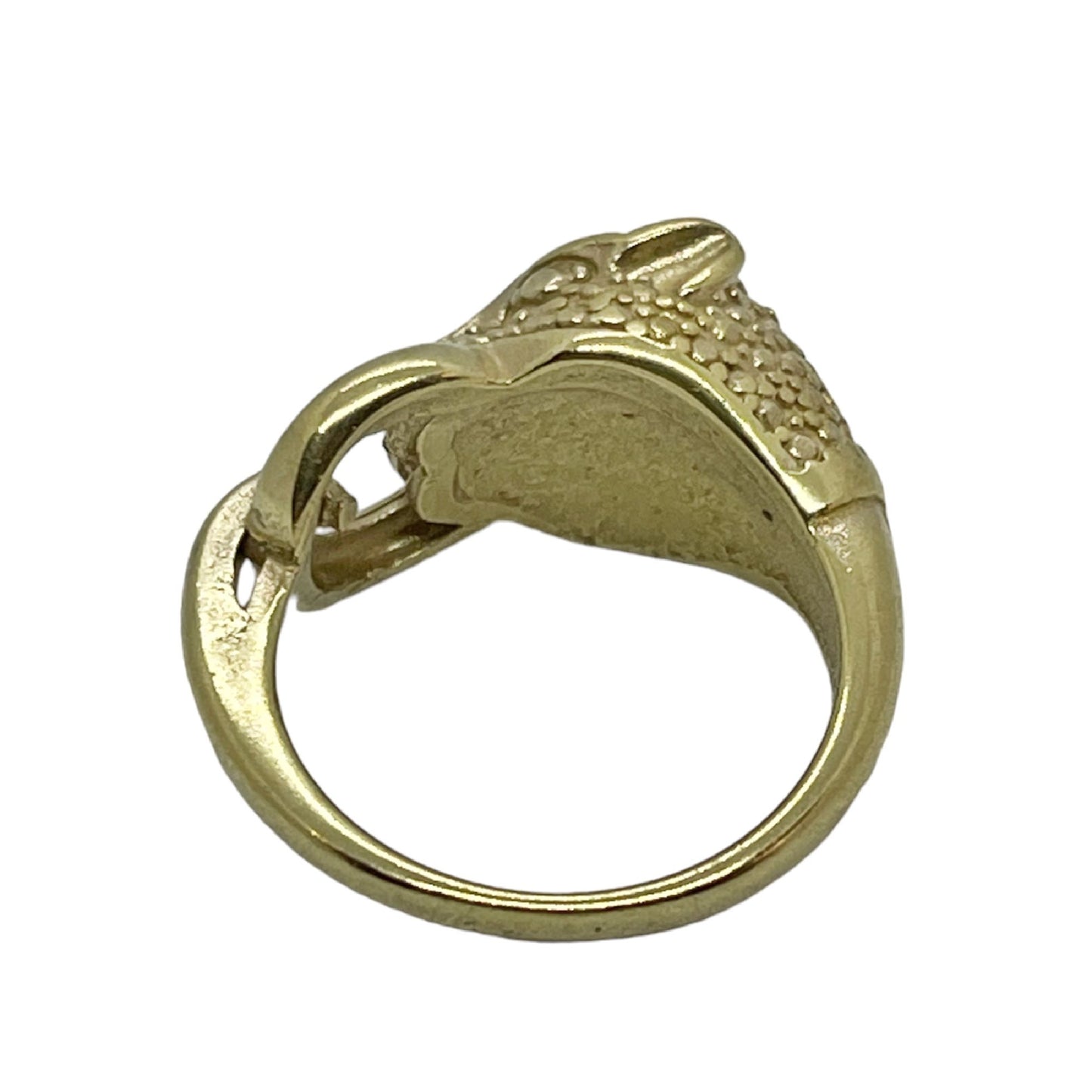 Anillo leopardo Chop dorado