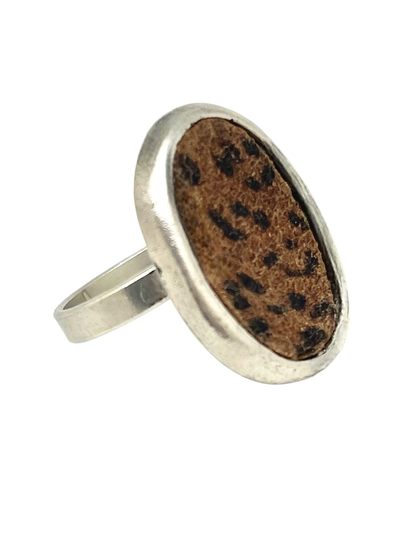 Anillo Jungle en plata 10µ