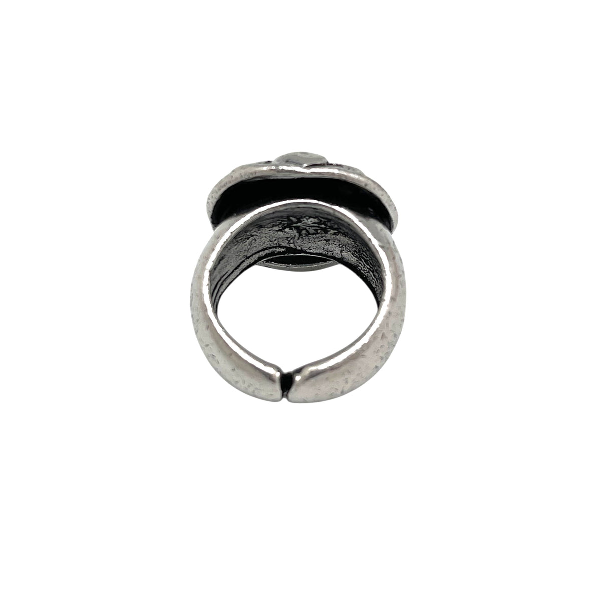 Anillo  Tortuga en plata 10µ vintage