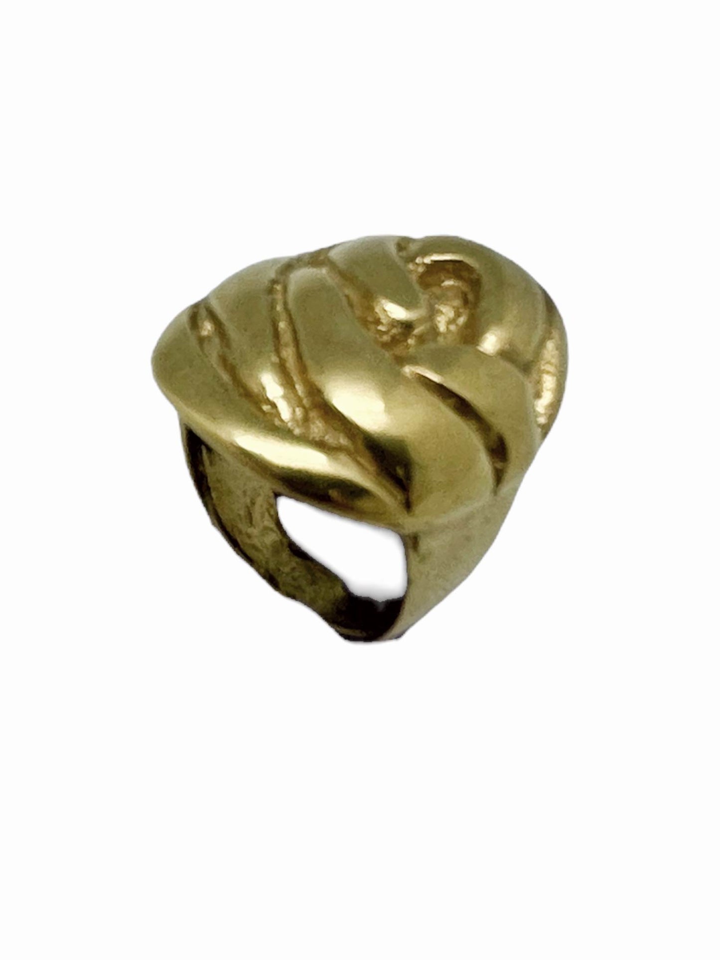 Anillo Laberinto dorado. T16